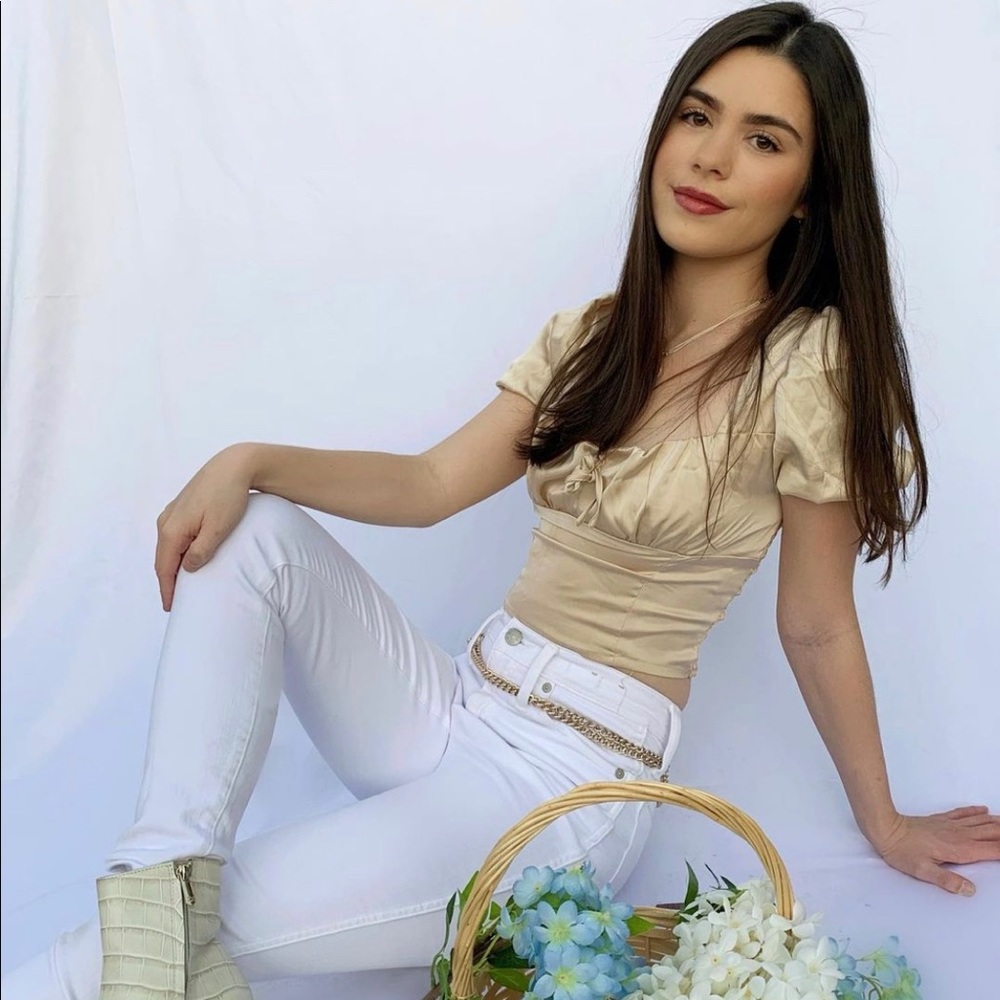 Put in your offer! Princess polly satin crop top
